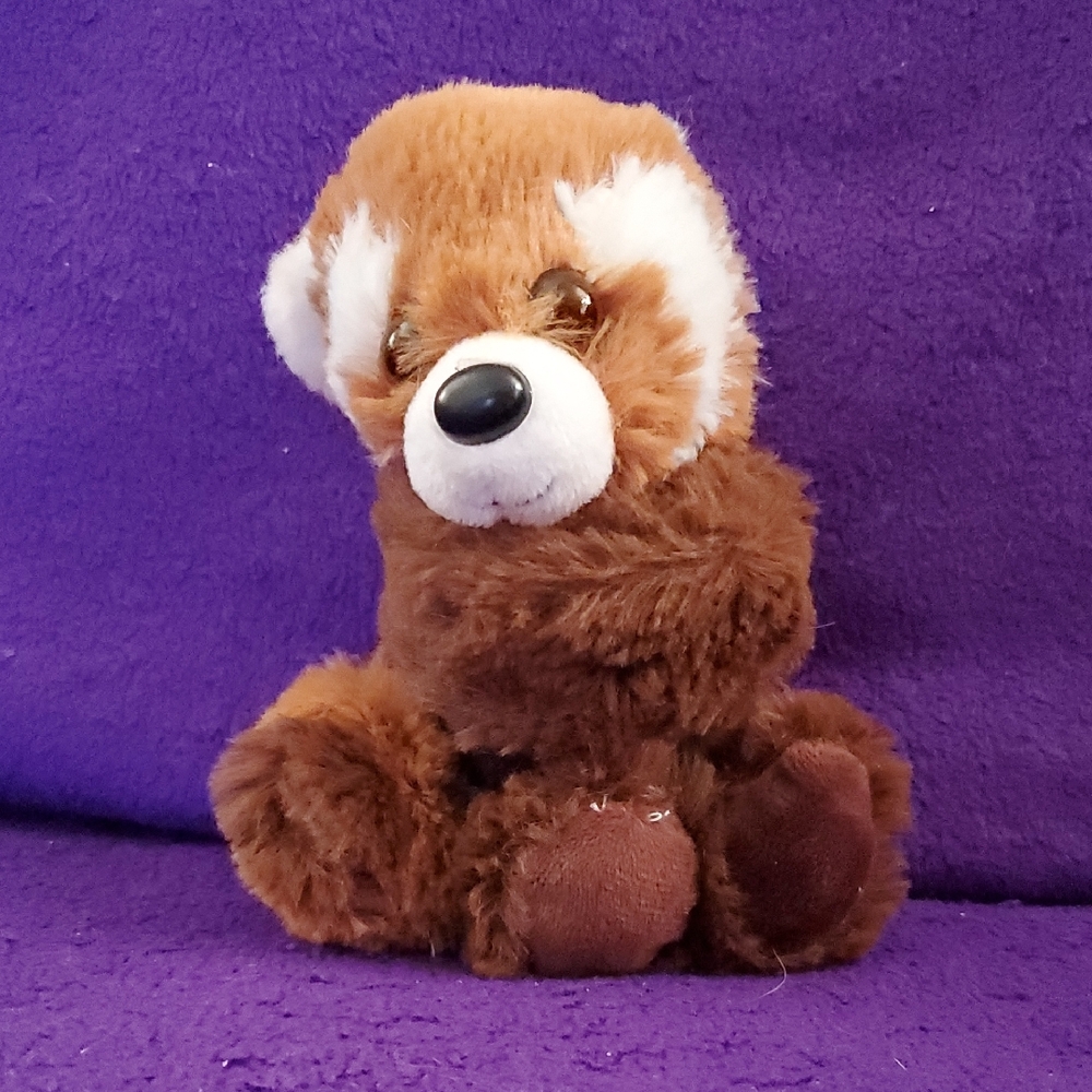 Wild Republic Huggers Red Panda Plush, Slap Bracelet 8"